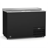Kelvinator Commercial 50-Inch Slide Top Bottle Cooler with 13.7 Cu. Ft. Capacity