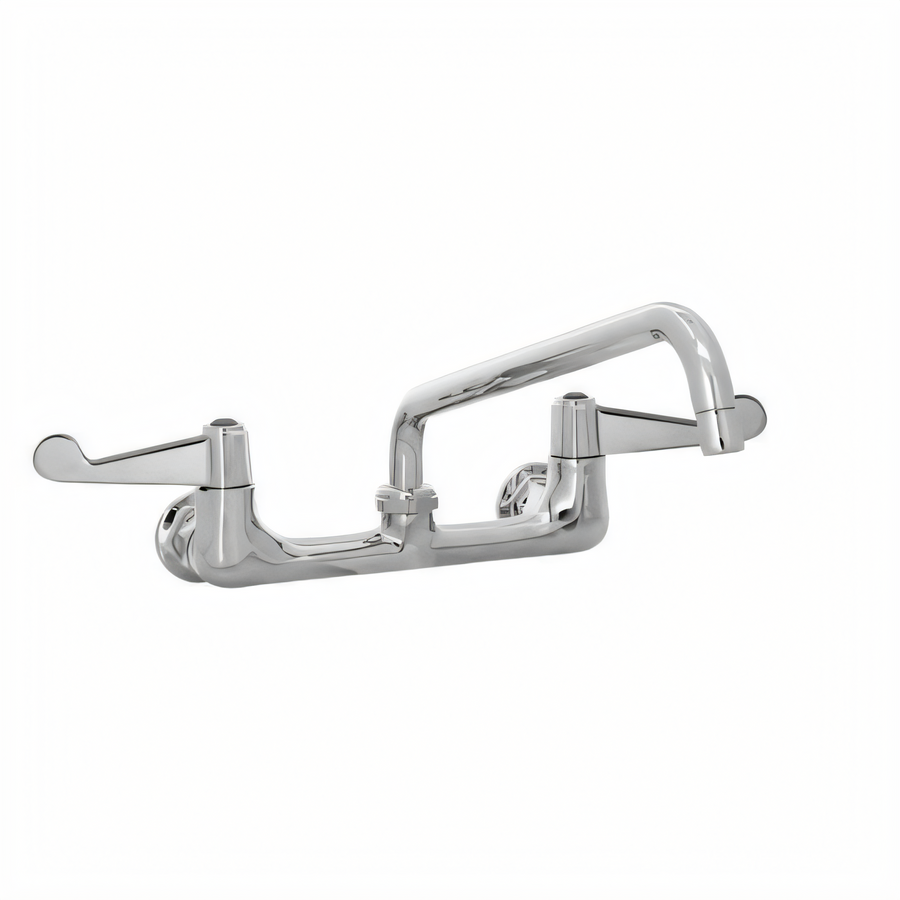 Product image #1 for Equip 8-Inch Wall Mount Swivel Faucet with 10-Inch Swing Nozzle, Low-Lead