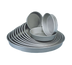 Thumbnail image #1 for American Metalcraft Hard Coat Anodized Solid Tapered/Nesting Aluminum Pizza Pan, 17-Inch Top ID x 16-1/4-Inch Bottom ID, 1-1/2-Inch Deep