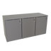Thumbnail image #1 for Glastender Low Profile Back Bar Dry Storage Cabinet, Three-Section, 60