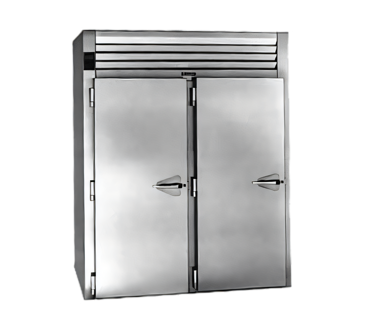 Product image #1 for Traulsen Spec-Line RIH232LP-FHS Two-Section Roll-Thru Heated Cabinet with Full-Height Solid Doors
