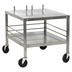 Thumbnail image #1 for Hobart Mixer Table for HL120/HL200 Mixers, 27 x 32 x 26 Inches, with Undershelf Storage and Locking Casters