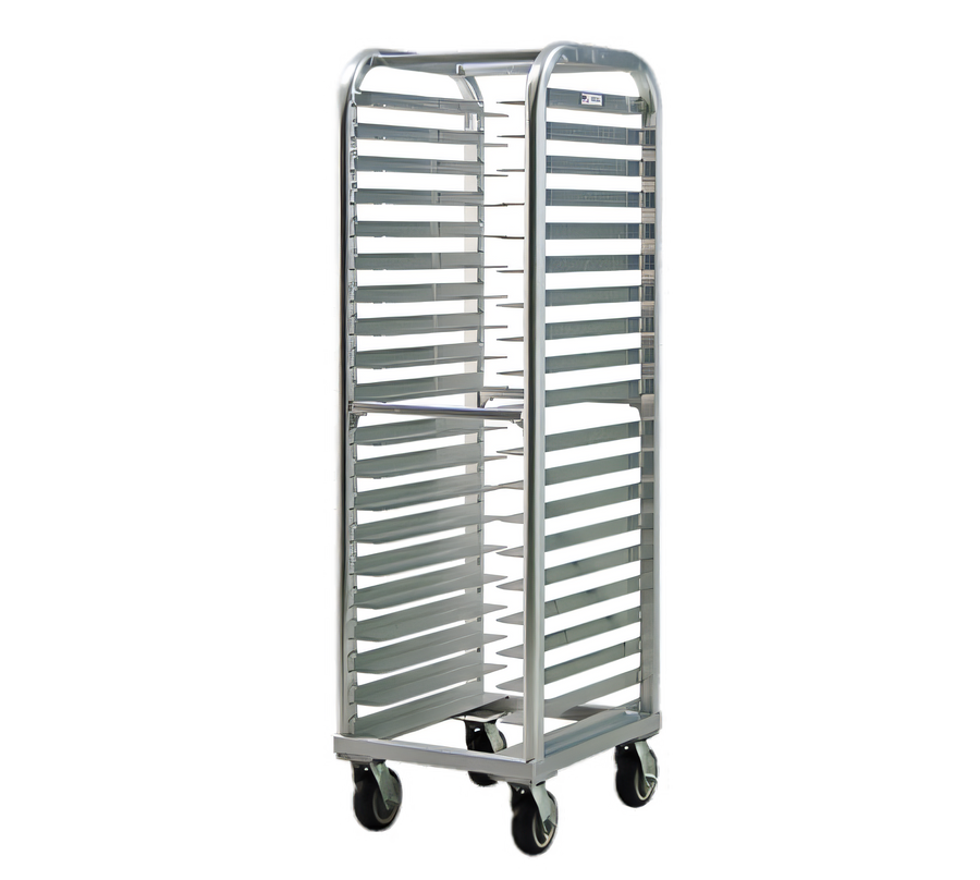 Product image #1 for New Age Lifetime Series Wide-Angle Aluminum Bun Pan Rack, 20-Pan, 73-Inch High