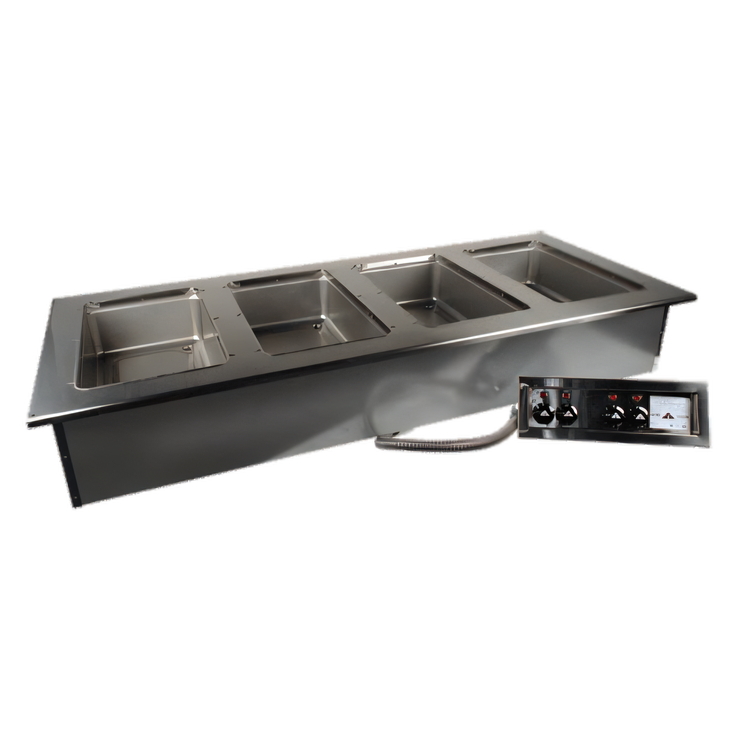 Product image #1 for Advance Tabco Triumph (Supreme) 4-Pan Drop-In Electric Sealed Hot Food Well, 208/240V