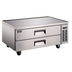 Thumbnail image #1 for Omcan USA 48-Inch Wide 2-Drawer Refrigerated Chef Base Equipment Stand, Self-Contained Side-Mount, Stainless Steel