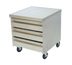 Thumbnail image #1 for Advance Tabco Mobile Drawer Cabinet, Three Drawer Tier, 20 x 15 Inch Drawers, Stainless Steel Top with Countertop Edge