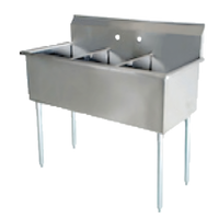 Serv-Ware BS3-1821 Compartment Sinks