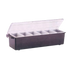 Thumbnail image #1 for Vollrath Kondi-Keeper 8-Pint Black Plastic Condiment Dispenser with Standard Lid