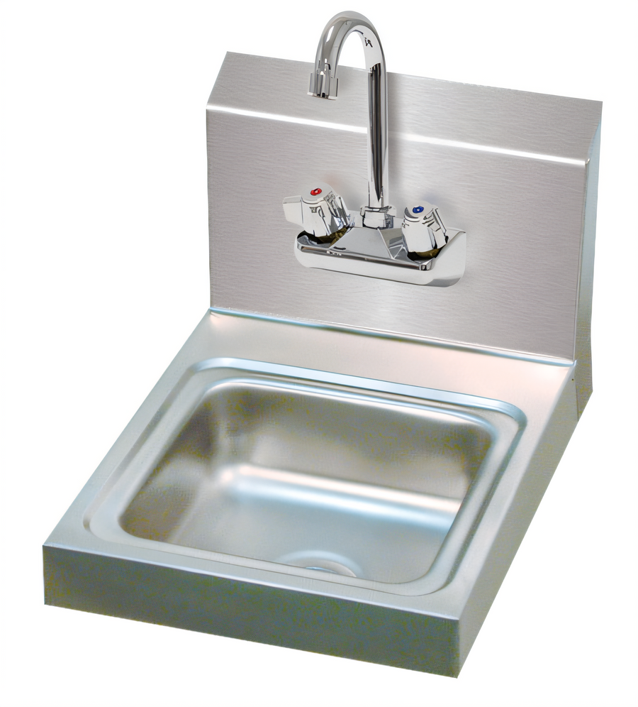 Product image #1 for Advance Tabco Special Value Wall-Mounted Hand Sink with Splash-Mounted Faucet, 9 x 9 x 5 Bowl