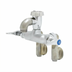 Thumbnail image #1 for T&S Brass Adjustable Wall-Mount Service Sink / Mop Sink Faucet with Vacuum Breaker and 3/4