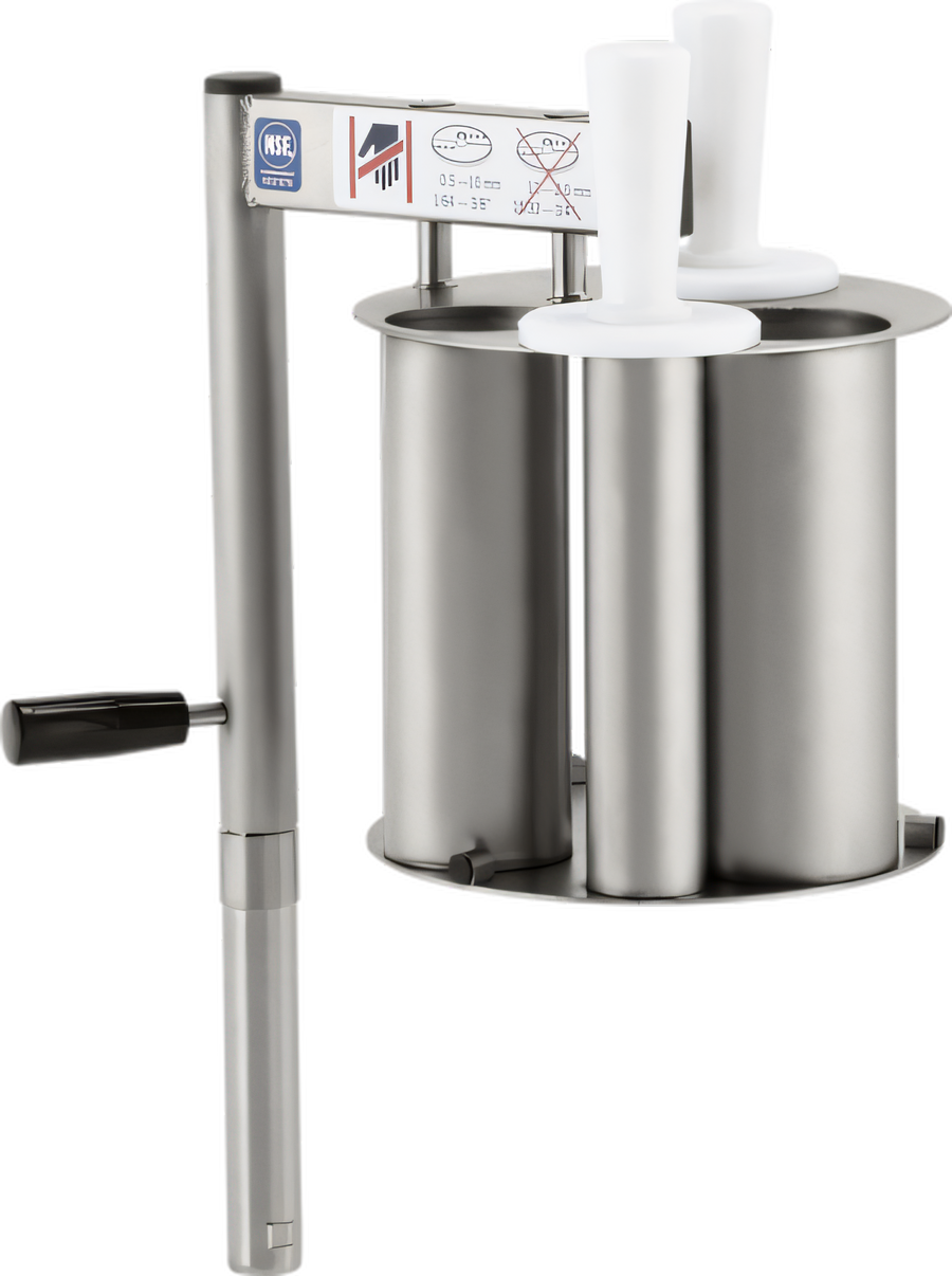 Product image #1 for Hobart Commercial Food Processor Tube Feed Assembly with 4 Cylinders and 2 Pestles