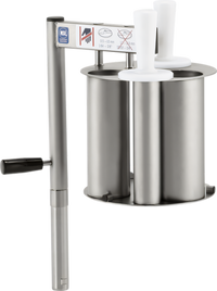 Hobart Commercial Food Processor Tube Feed Assembly with 4 Cylinders and 2 Pestles