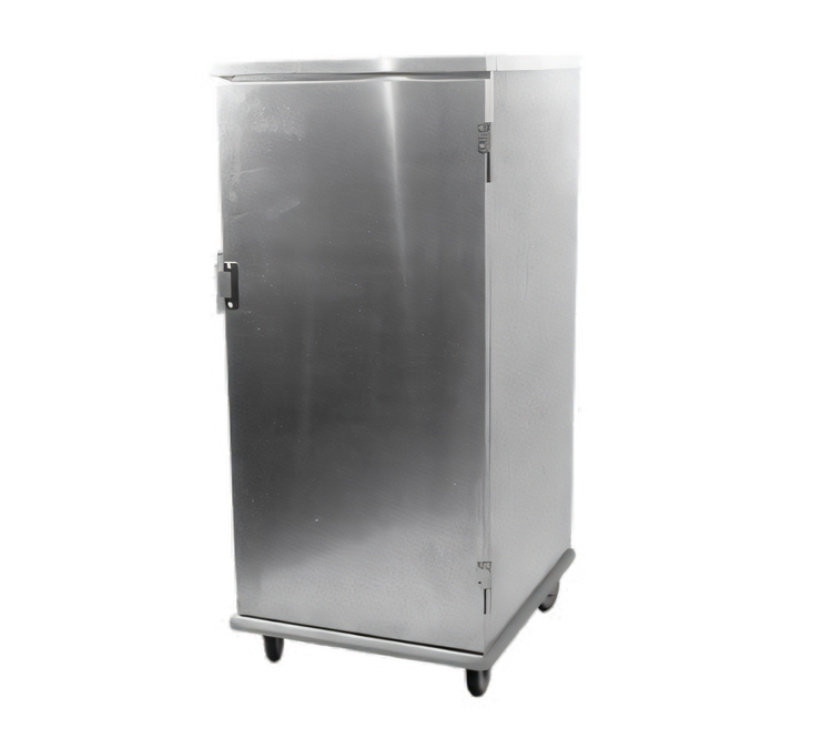 Product image #1 for Carter-Hoffmann E8610V Heavy-Duty Aluminum Unheated Pan Rack Cabinet with Universal Slides, 10-Pair Capacity