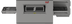 Thumbnail image #1 for XLT Ovens X4 2440-0-G Gas Conveyor Oven, 24-Inch Conveyor, 40-Inch Chamber, Deck Only