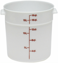 Cambro RFS18148 Commercial Food Storage Containers Case of 6