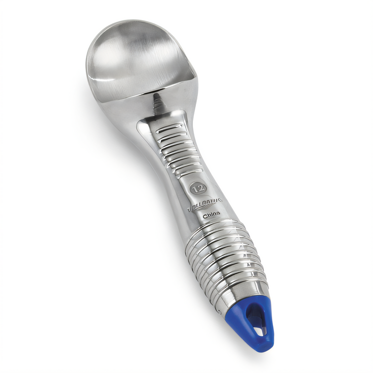 Product image #1 for Vollrath Size 12 Blue Cast Aluminum Ice Cream Scoop, 3 oz Portion