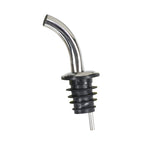 Thumbnail image #1 for Winco PPM-4G Stainless Steel Gooseneck Fast-Flow Liquor Pourer, No Collar, Free Flow Case of 48