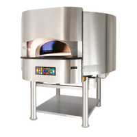 Morello Forni FGR110-ST Gas Rotary Pizza Oven, 43-Inch Cooking Diameter
