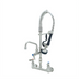 Thumbnail image #1 for T&S Brass Mini Pre-Rinse Unit with 8-Inch Wall-Mount Mixing Faucet and 1.15 GPM Spray Valve