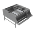 Thumbnail image #1 for Advance Tabco Prestige 42 Inch Double Underbar Beverage Service Station with Pass-Thru Ice Bin, 10-Circuit Cold Plate and 2 Sinks