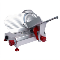 Trento 12-Inch Belt-Driven Manual Gravity Feed Meat Slicer, 110V, 0.35 HP