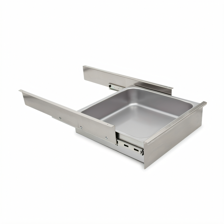 Product image #1 for John Boos Stainless Steel Work Table Drawer for 24-Inch-Deep Tables, 20 x 20 x 5 Inches