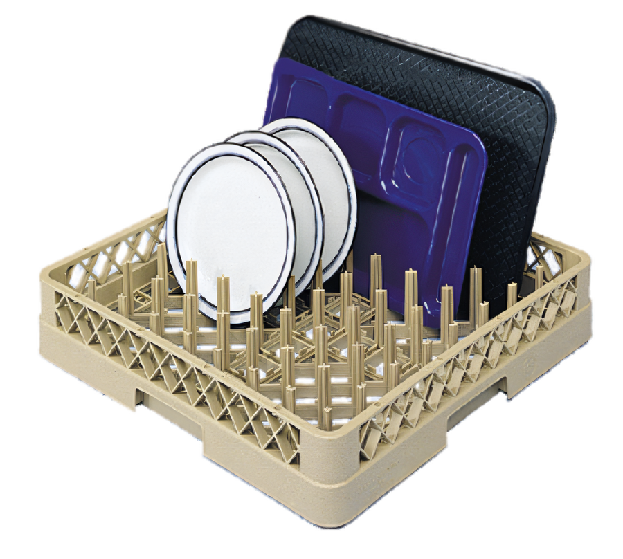 Product image #1 for Traex® Full-Size Peg Dish Rack, Open Bottom & Sidewall, 3-1/4-Inch Inside Height