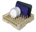 Thumbnail image #1 for Traex® Full-Size Peg Dish Rack, Open Bottom & Sidewall, 3-1/4-Inch Inside Height
