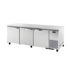 Thumbnail image #1 for True Mfg. - General Foodservice SPEC SERIES TUC-93-HC~SPEC3 3-Section Deep Undercounter Refrigerator, 3 Solid Doors, Stainless Steel, Side-Mounted