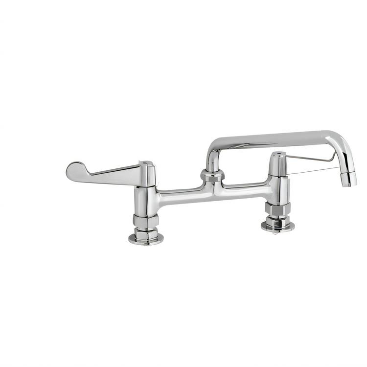 Product image #1 for Equip 8-Inch Deck Mount Manual Mixing Faucet with 10-Inch Swing Nozzle