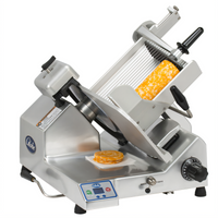 Globe Premium Heavy-Duty Automatic Gravity Feed Commercial Slicer with 13-Inch Steel Knife