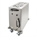 Thumbnail image #1 for Heated Mobile Enclosed Dish Caddy with Dual Adjustable Plate Dispensing Tubes