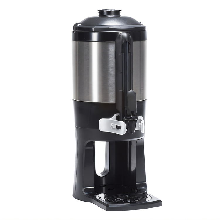 Product image #1 for BUNN ThermoFresh 1.5-Gallon Vacuum-Insulated Coffee Server with Mechanical Sight Gauge, Lever-Action Faucet, Base and Drip Tray
