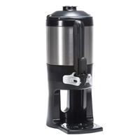 BUNN ThermoFresh 1.5-Gallon Vacuum-Insulated Coffee Server with Mechanical Sight Gauge, Lever-Action Faucet, Base and Drip Tray