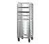 Thumbnail image #1 for Lifetime Series Heavy-Duty Aluminum Stepped-Angle Bun Pan Rack, 20-Pan Capacity, 73-Inch High