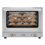Thumbnail image #1 for Koolmore KM-CTCO-08 Countertop Electric Convection Oven, Quarter-Size, 3 Racks, Mechanical Controls, Stainless Steel