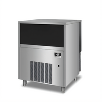Manitowoc UFP0350A Air-Cooled Flake Ice Machine with 60 lb Storage Bin
