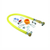 Thumbnail image #1 for Safe-T-Link 48-Inch Coated Gas Appliance Connector Kit, 3/4-Inch NPT, with Quick Disconnect and Restraining Cable