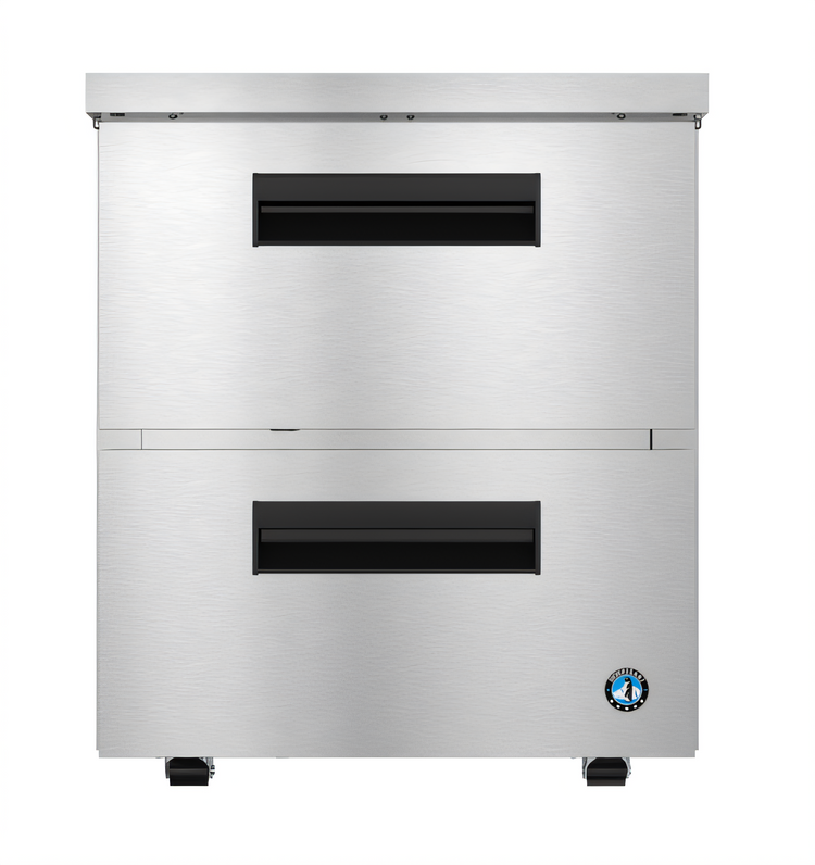 Product image #1 for Hoshizaki Steelheart 27-Inch Undercounter Freezer with 2 Stainless Steel Drawers, 7.2 Cu. Ft.