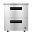 Thumbnail image #1 for Hoshizaki Steelheart 27-Inch Undercounter Freezer with 2 Stainless Steel Drawers, 7.2 Cu. Ft.