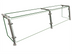 Thumbnail image #1 for Hatco Flav-R-Shield EP21-07212 Full-Service Pass-Over Sneeze Guard, 2-Bay, 72-Inch W x 12-Inch D