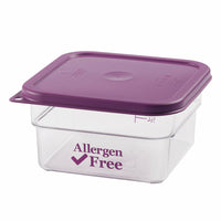 Cambro 2SFSCW441 CamSquare® Commercial Food Storage Containers Case of 6