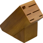 Thumbnail image #1 for Dexter Russell Traditional #1-S6 Wood Slant Knife Block with 6 Slots