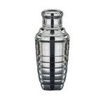 Thumbnail image #1 for American Metalcraft BHS117 16 oz 3-Piece Stainless Steel Beehive Cocktail Shaker with Strainer Top and Jigger Cap Case of 72