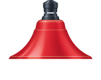 Hatco DLL-2400 Decorative Heat Lamp Luminaire, 1-Bulb, 100W Max, 8.5-Inch H x 12-Inch Diameter Shade