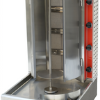 Thumbnail image #1 for Uniworld Foodservice Equipment VBR-4BFE Countertop Natural Gas Gyro/Shawarma Vertical Broiler, 75 lb, 38,000 BTU, 110V