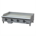 Thumbnail image #1 for Black Diamond 48-Inch Heavy Duty Countertop Thermostatic Gas Griddle, 4 Burners