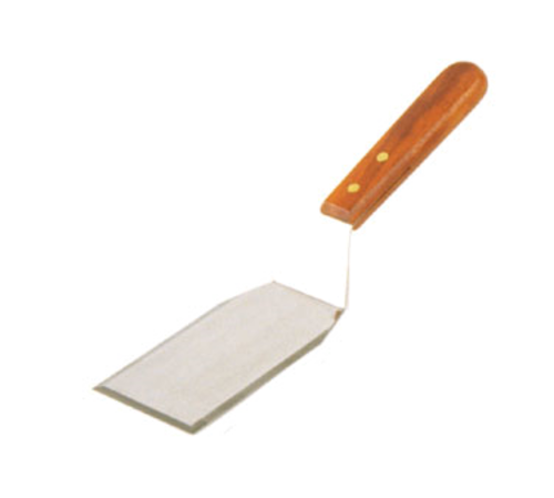Product image #1 for Crestware Heavy-Duty Square-End Turner with 6 x 3 Inch Stainless Steel Blade and Wood Handle