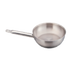 Thumbnail image #1 for 12-3/5 Inch Diameter x 2 Inch Deep Stainless Steel Frying Pan with Welded Handle