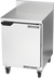 Thumbnail image #1 for Beverage-Air WTR24AHC-FIP 24-Inch One-Section Worktop Refrigerator with Solid Door and Foamed-In-Place Backsplash